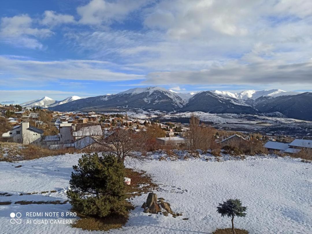 Studio tout équipé avec balcon et vue exceptionnelle Résidence Las Carols Font Romeu Exterior foto